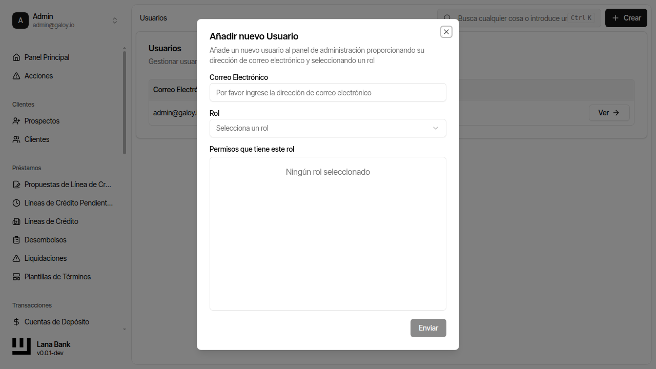 Botón crear usuario