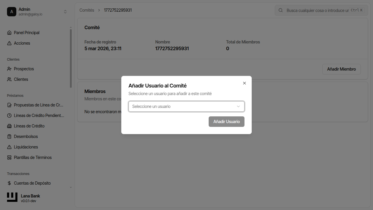 Botón agregar miembro